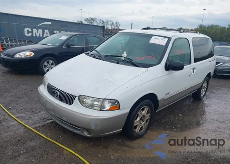 2001 Mercury Villager Estate from USA, damaged, VIN 4M2ZV14T11DJ08795